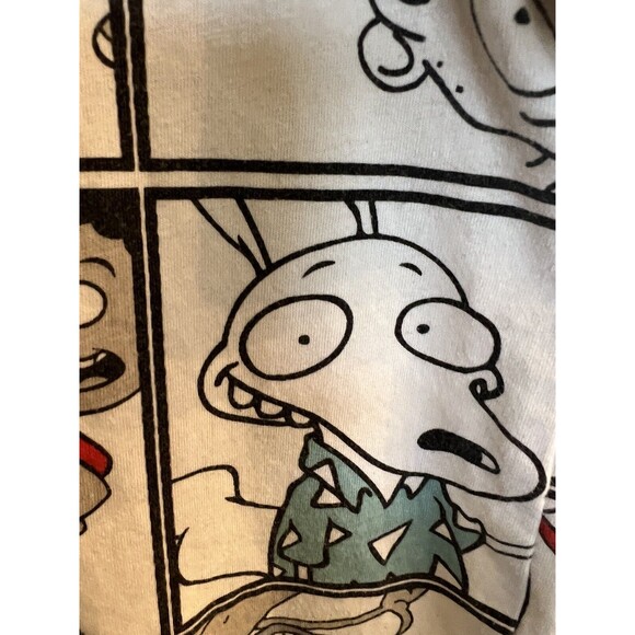 Nickelodeon 90's Nostalgia All Over Print T-Shirt Rugrats Ren And Stimpy Small - Picture 10 of 14